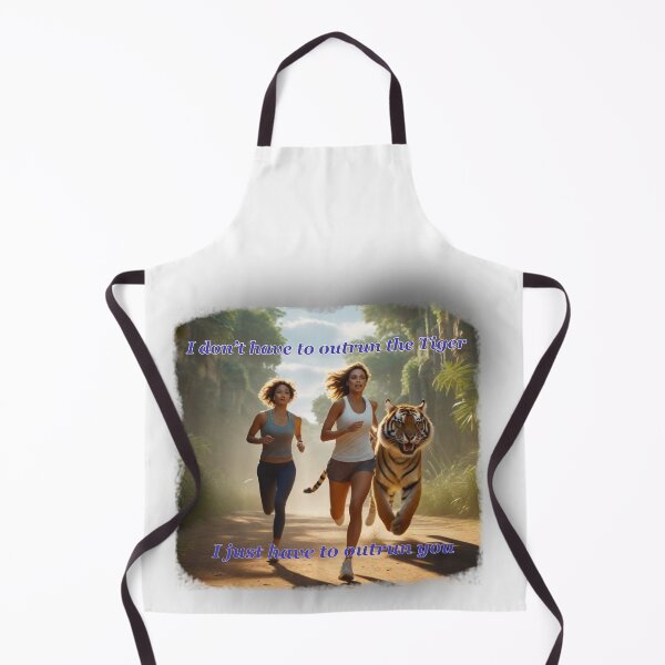Item preview, I don't have to outrun the Tiger Tee shirt designed and sold by TimeBender.