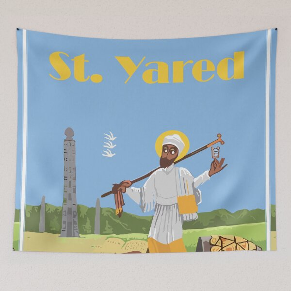 Item preview, kidus Yared (St Yared) -Ethiopian art designed and sold by Yeneta Bet.