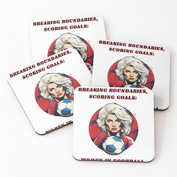 Item preview, Breaking Boundaries, Scoring Goal: Women in Fotball design supporting females in sports! designed and sold by NatalieArtiste.