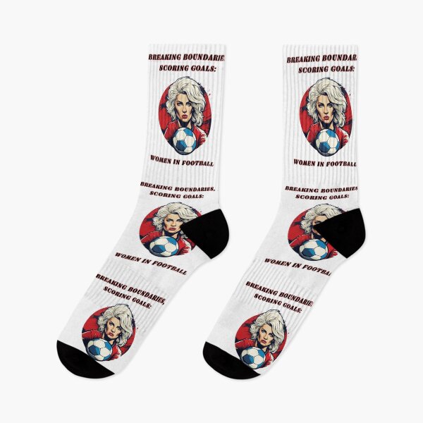 Item preview, Breaking Boundaries, Scoring Goal: Women in Fotball design supporting females in sports! designed and sold by NatalieArtiste.