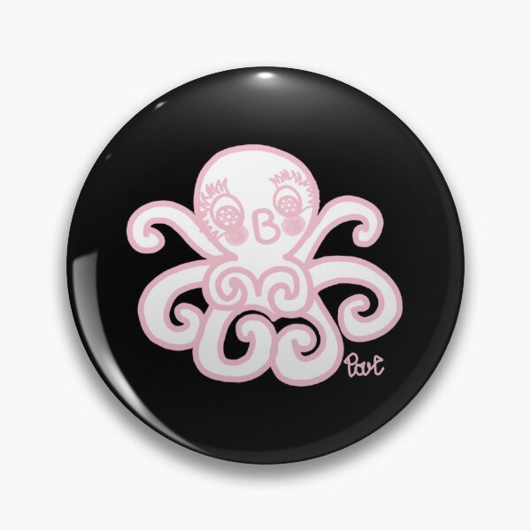 Item preview, LaMaisonOfMY La Pouty Pout Pout COLLECTION La Pouty Octopus No. 8 Black Series designed and sold by LaMaisonOfMY.