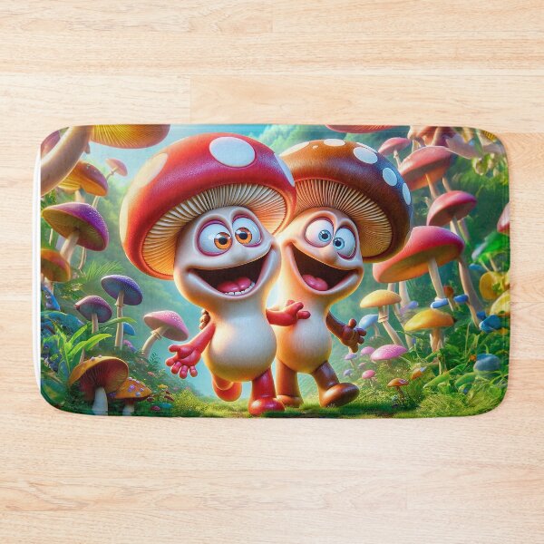 Item preview, Mushroom Mirth in Magic Glade designed and sold by nautilusart.
