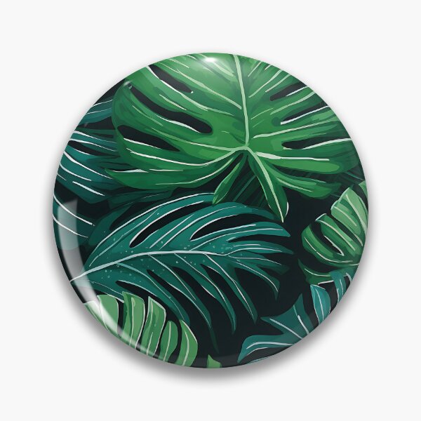 Item preview, Monstera Tropical Garden with Vibrant Flowers designed and sold by HisoTorDesign.