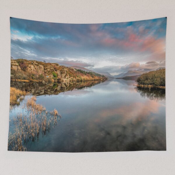 Item preview, Lake Padarn Llanberis Sunset designed and sold by AJEvans.