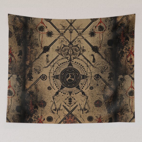 Item preview, Mystical Engravings: Ancient Symbolism Unveiled designed and sold by Piotrek0001.