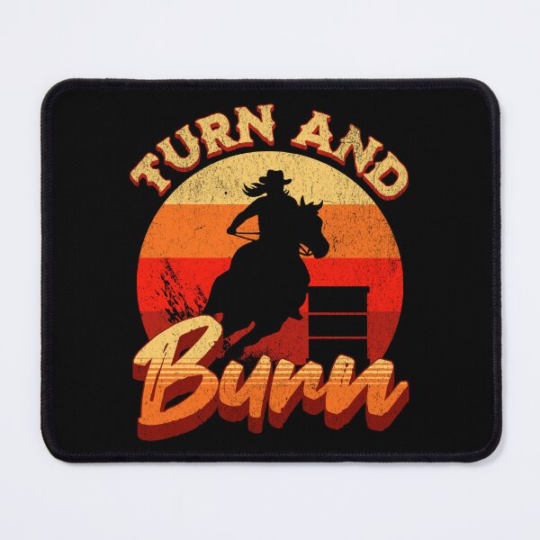 Item preview, Turn and Burn Barrel Racing designed and sold by Studio Bankai.