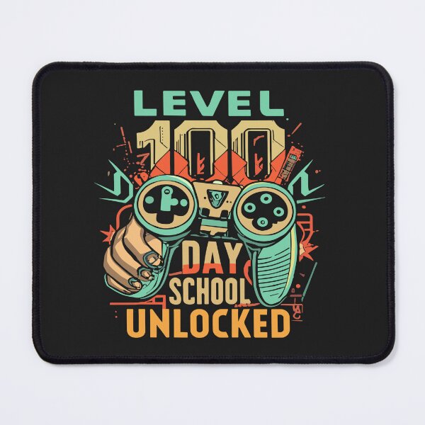 Item preview, Video Gamer Student 100th Day Teacher 100 Days of School designed and sold by Pitchou07.