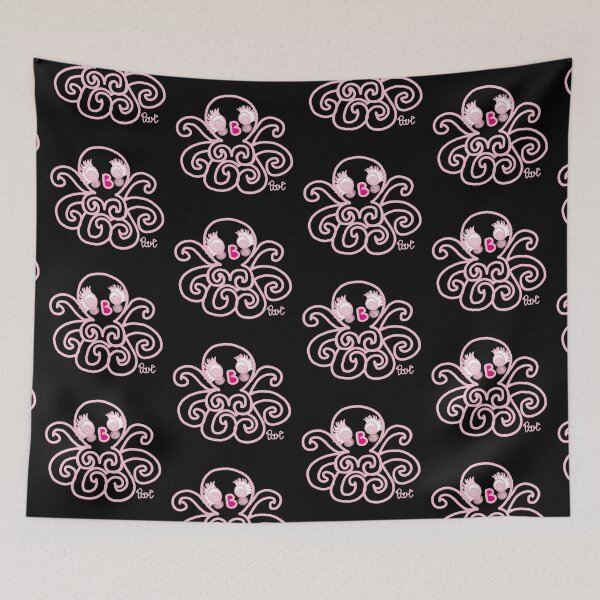 Item preview, LaMaisonOfMY La Pouty Pout Pout COLLECTION La Pouty Octopus No. 9 Black Series designed and sold by LaMaisonOfMY.