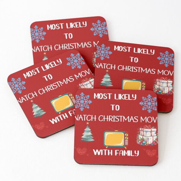Item preview, MOST LIKELY TO WATCHINK CHRISTMAS MOVIE designed and sold by CrissBOOM.