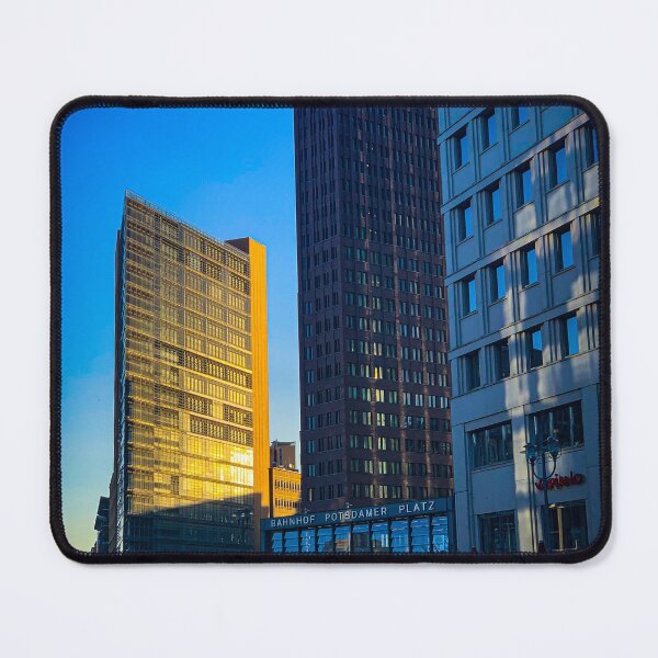Artikelvorschau, Sommersonnenuntergang am Potsdamer Platz entworfen und verkauft von Matthias Keysermann.