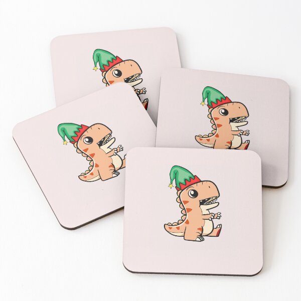 Item preview, Christmas Dinosaur Elf designed and sold by TeeTrendzLondon.