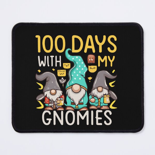 Item preview, 100th Day Of School Gnome Teachers Students 100 Days Smarter designed and sold by Pitchou07.