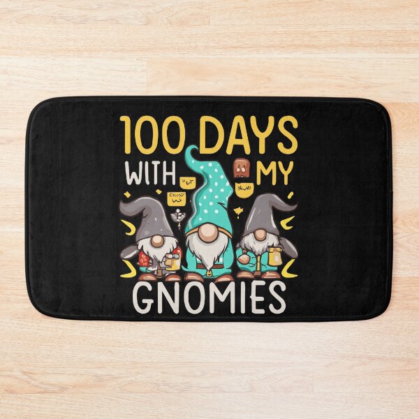 Item preview, 100th Day Of School Gnome Teachers Students 100 Days Smarter designed and sold by Pitchou07.