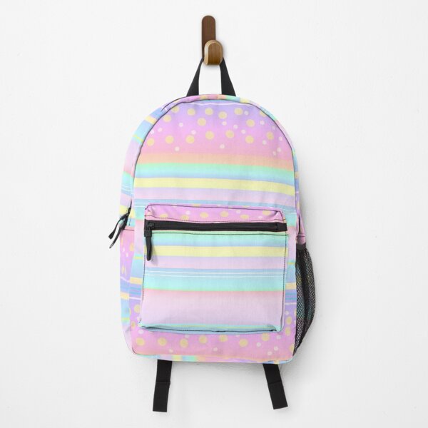 Item preview, Pastel pink blue dots and lines | soft light aesthetic pink blue striped designed and sold by lausn.