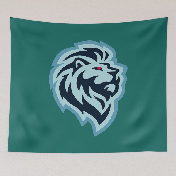 Item preview, Zurich Pond Hockey Lion Standalone designed and sold by FiveRustyStore.