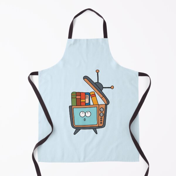 Item preview, cute tv with books inside designed and sold by wordspotrayal.