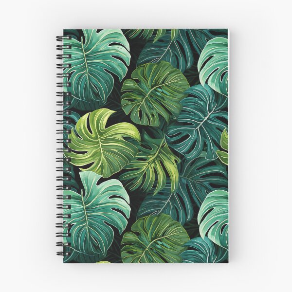 Item preview, Monstera Tropical Leaves Abstract Pattern designed and sold by HisoTorDesign.