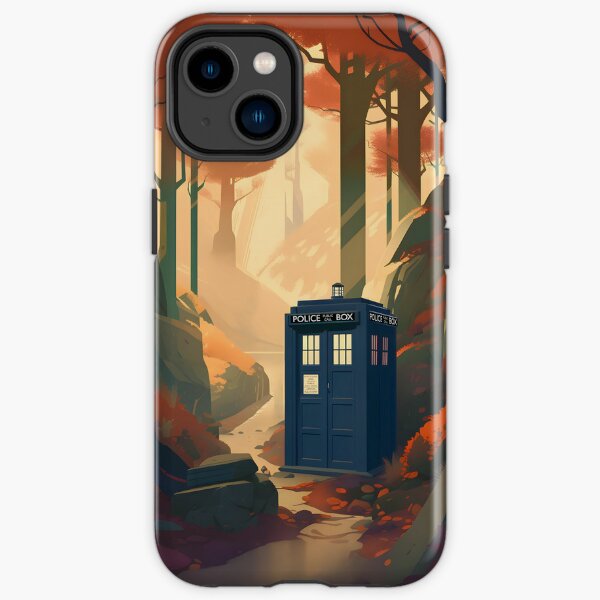 Time and Space Travel Poster iPhone Tough Case