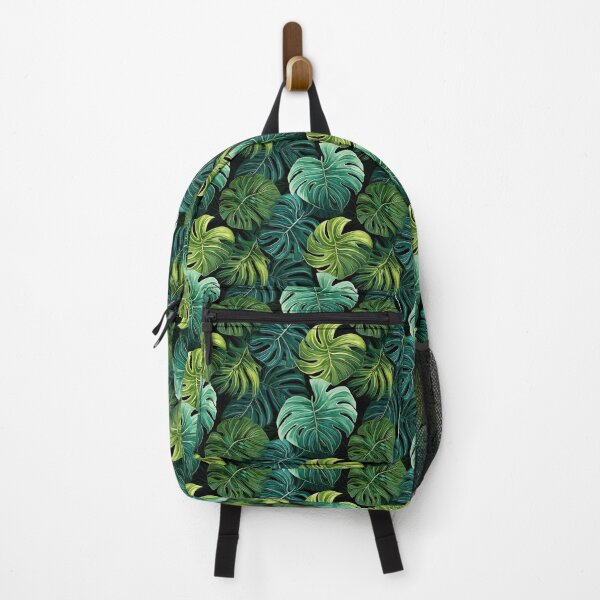 Item preview, Monstera Tropical Leaves Abstract Pattern designed and sold by HisoTorDesign.