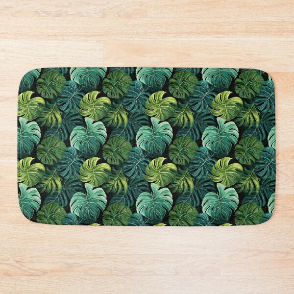 Item preview, Monstera Tropical Leaves Abstract Pattern designed and sold by HisoTorDesign.