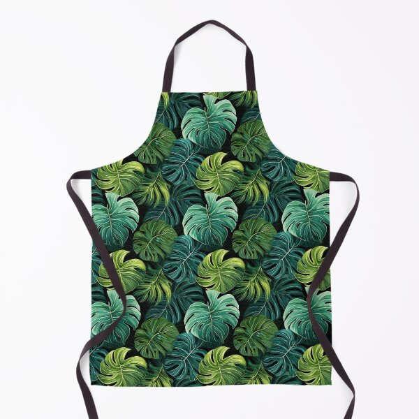 Item preview, Monstera Tropical Leaves Abstract Pattern designed and sold by HisoTorDesign.