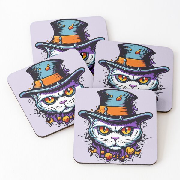Item preview, Whimsical Halloween Cat Caricature Magic designed and sold by DigitalGraphic1.