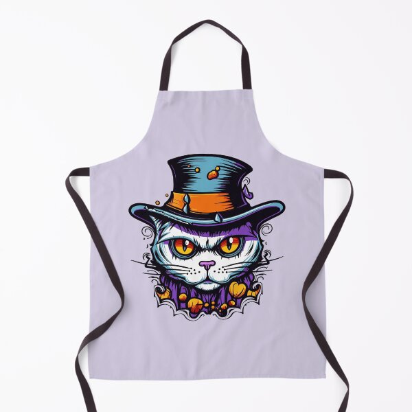 Item preview, Whimsical Halloween Cat Caricature Magic designed and sold by DigitalGraphic1.