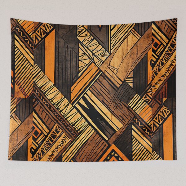 Aperçu de l'œuvre Inspirations africaines : motifs et art des couleurs créée et vendue par Piotrek0001.