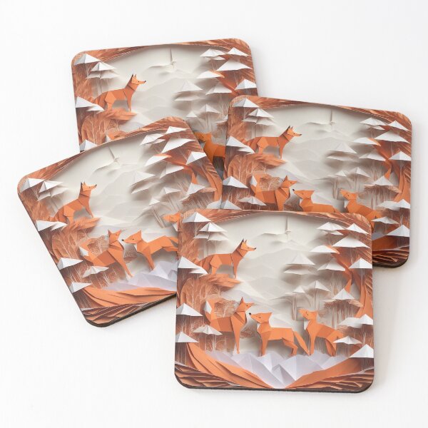 Item preview, Paper foxes designed and sold by ADP76.