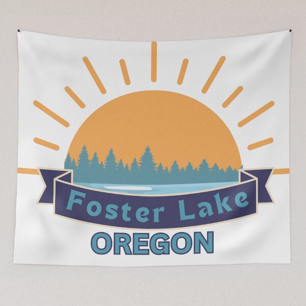 Item preview, Foster Lake In Sweet Home Oregon designed and sold by OregonsOwn.