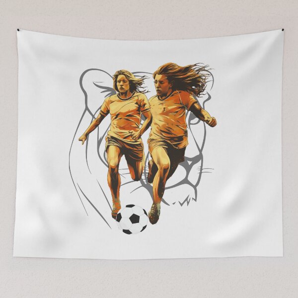 Item preview, Lionesses Women's Football Design designed and sold by NatalieArtiste.