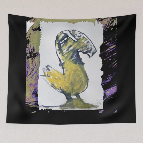 Item preview, Cubic Parrot (Painting by ACCI) designed and sold by VanyssaGraphics.