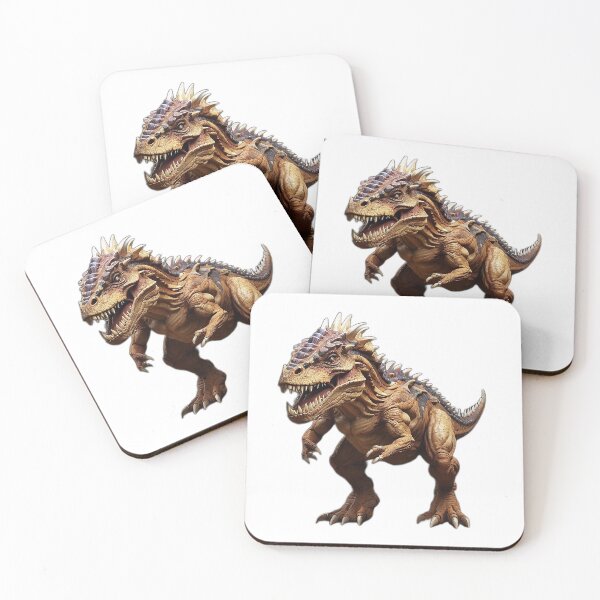 Item preview, Dinosaur Giganotosaurus Canvas print v2 designed and sold by Colorful-Worlds.
