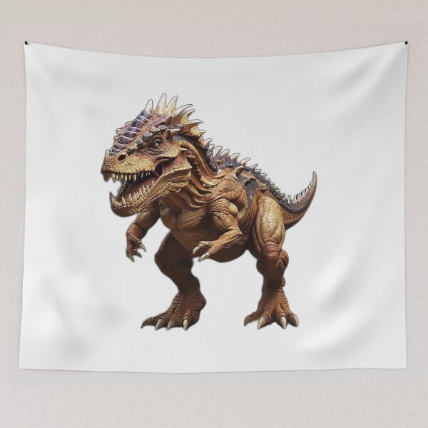 Item preview, Dinosaur Giganotosaurus Canvas print v2 designed and sold by Colorful-Worlds.