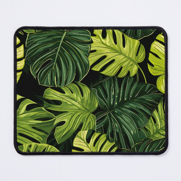 Item preview, Monstera Tropical Leaves Mandala designed and sold by HisoTorDesign.
