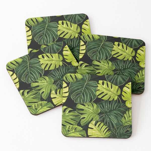 Item preview, Monstera Tropical Leaves Mandala designed and sold by HisoTorDesign.
