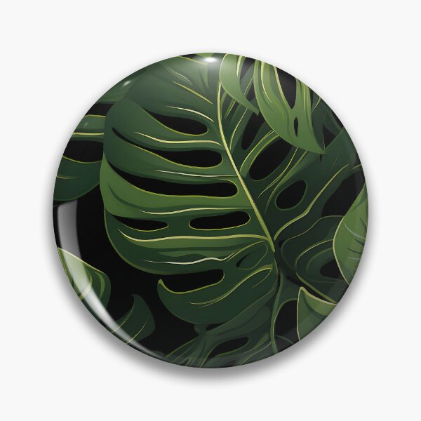 Item preview, Monstera Tropical Leaves Abstract Pattern designed and sold by HisoTorDesign.