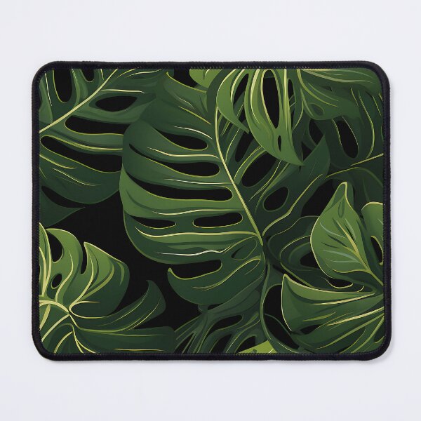Item preview, Monstera Tropical Leaves Abstract Pattern designed and sold by HisoTorDesign.