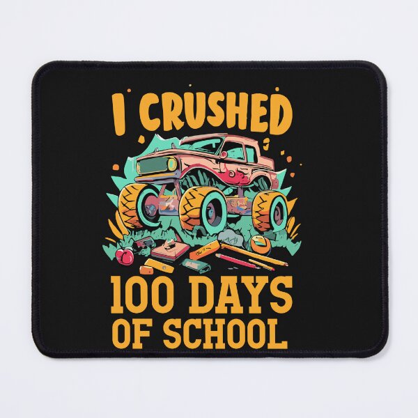 Item preview, 100 Days of School Monster Truck 100th Day of School Boys designed and sold by Pitchou07.