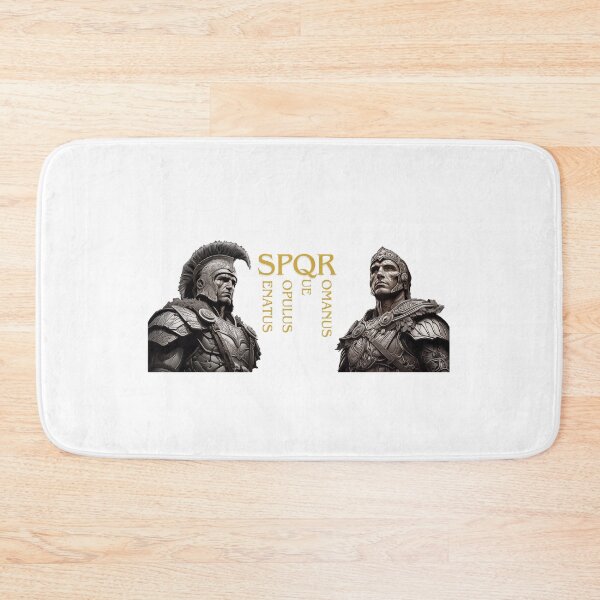 Item preview, Roman Motto SPQR designed and sold by Trono-de-Metal.