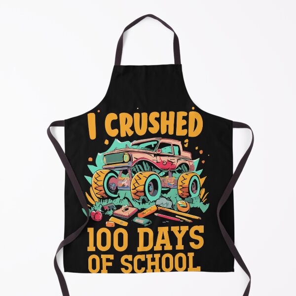 Item preview, 100 Days of School Monster Truck 100th Day of School Boys  designed and sold by Pitchou07.