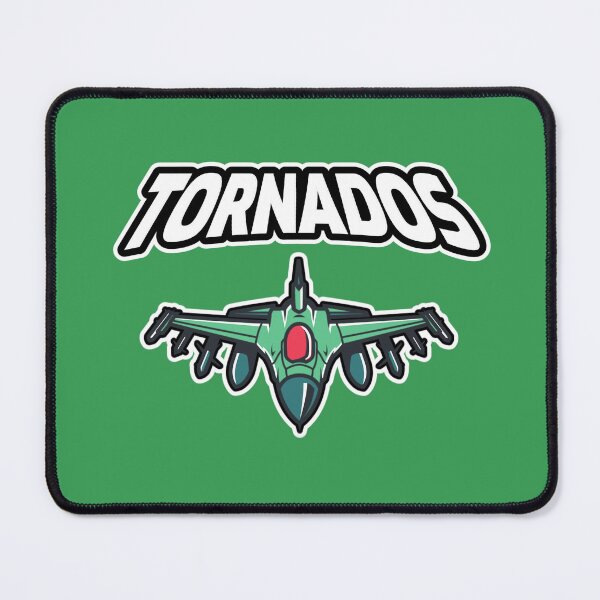 Item preview, Tornado Fighter Plane Green White Sports Team Logo designed and sold by 67prints.