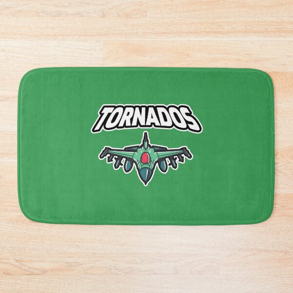 Item preview, Tornado Fighter Plane Green White Sports Team Logo designed and sold by 67prints.