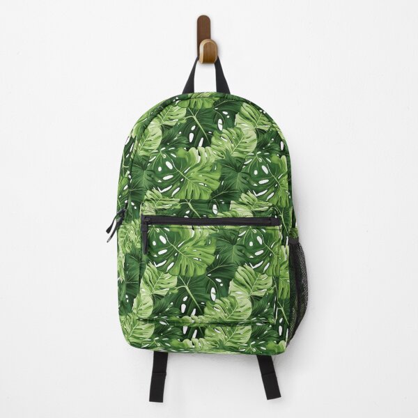 Item preview, Monstera Tropical Leaves Mural designed and sold by HisoTorDesign.