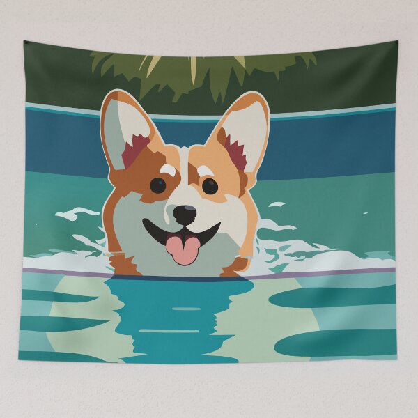 Item preview, Corgi's Pradise designed and sold by Corgi-at-night.
