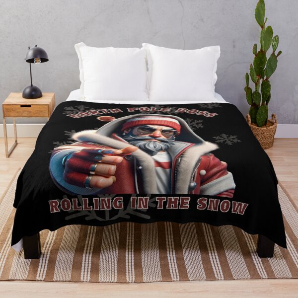 Item preview, North Pole Boss - Rolling in the Snow designed and sold by ArtFeverShop.