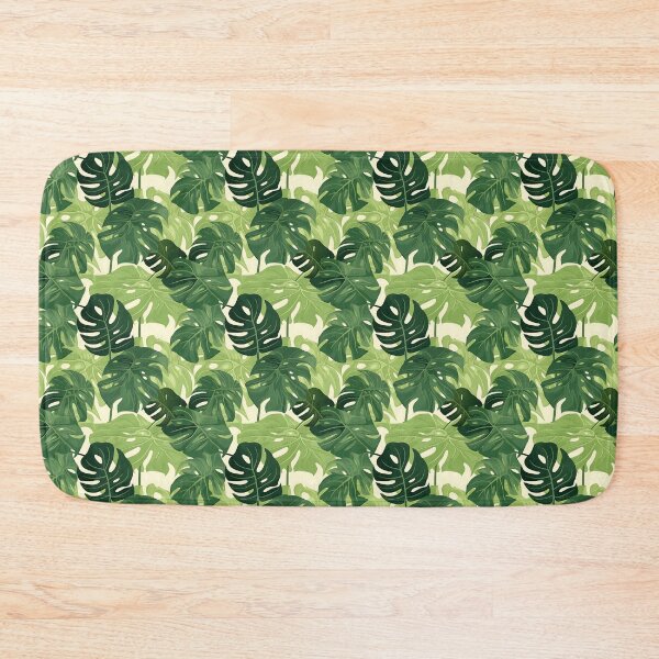 Item preview, Monstera Tropical Leaves Abstract Mandala designed and sold by HisoTorDesign.