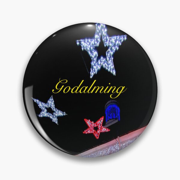 Item preview, Godalming in Surrey at Christmastime designed and sold by Picturestation.