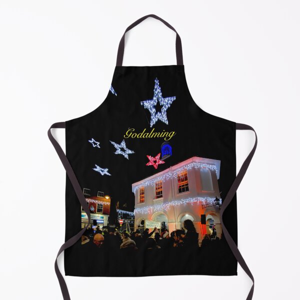 Item preview, Godalming in Surrey at Christmastime designed and sold by Picturestation.