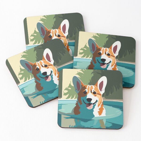 Item preview, Relaxing Corgi designed and sold by Corgi-at-night.